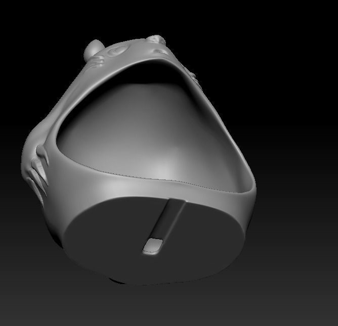 Totoro 3D print model_12