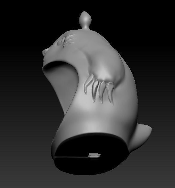 Totoro 3D print model_10