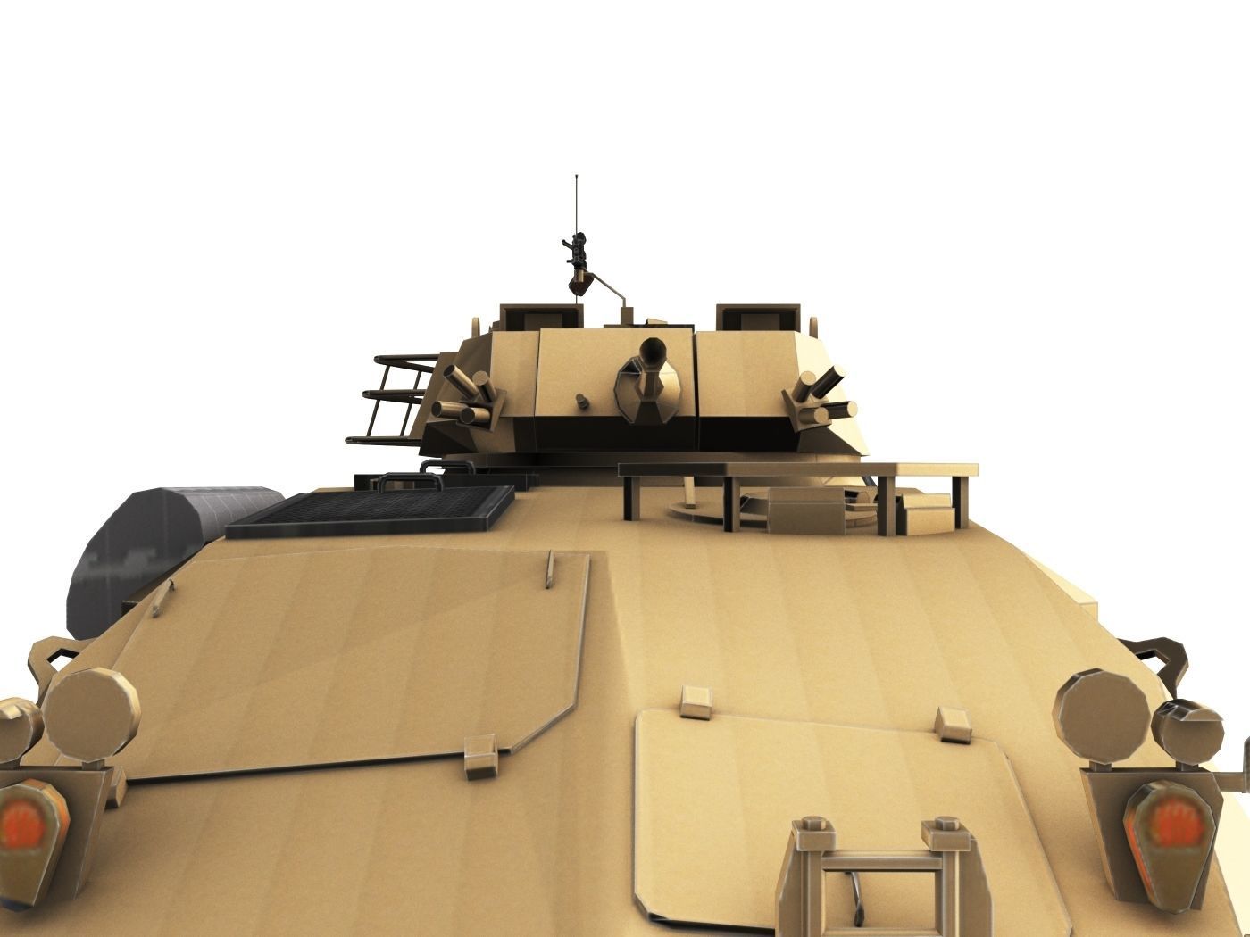 LAV-25 army armored vehicle 3D model_5