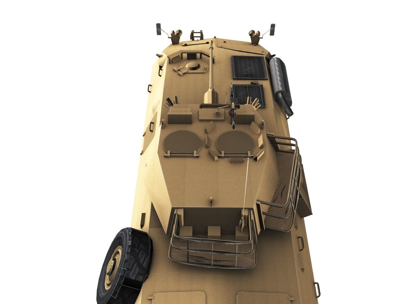 LAV-25 army armored vehicle 3D model_9