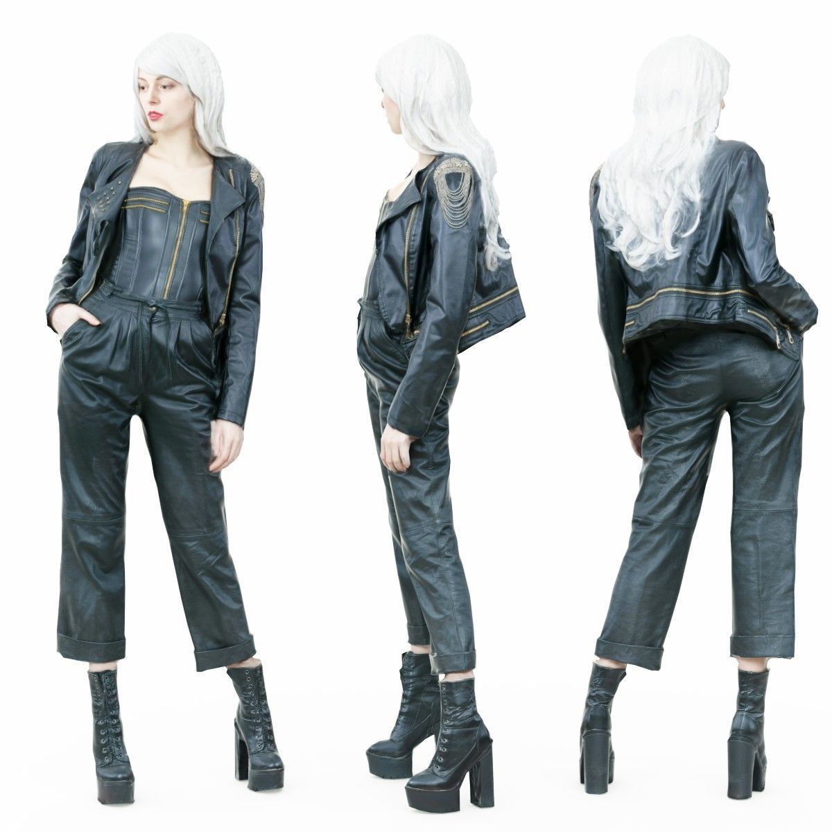 10 Sexy Girls Collection Low-poly 3D model_14