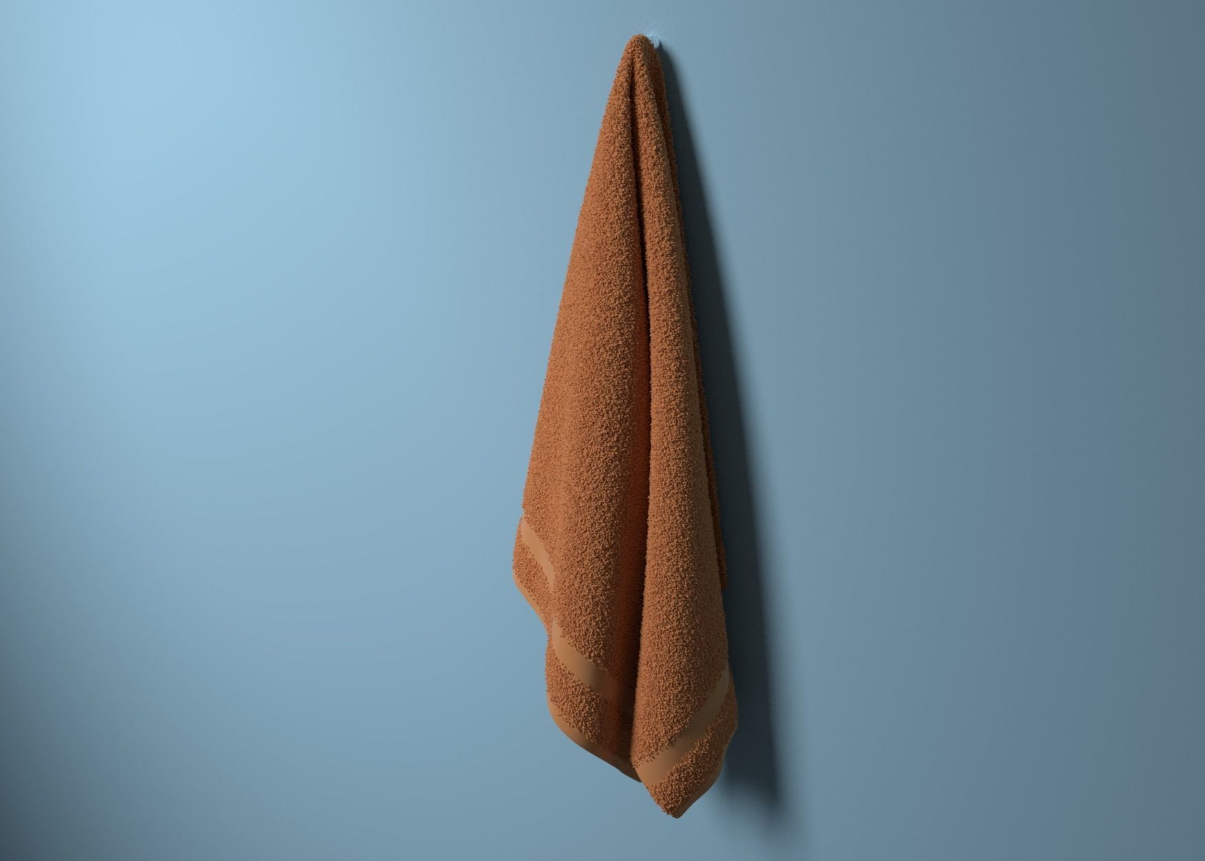 Photorealistic Towel Free 3D model_2