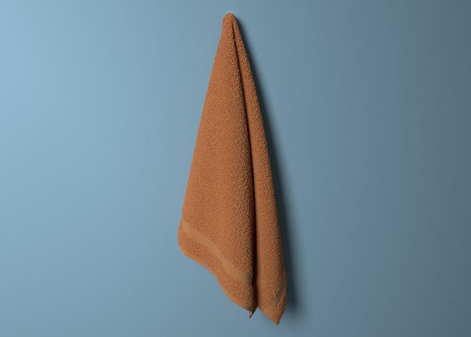 Photorealistic Towel  Free 3D model