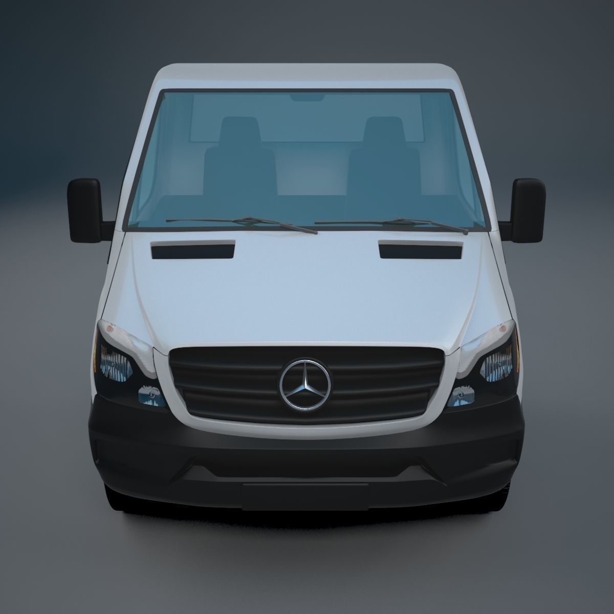 Mercedes Benz Sprinter chassis base model 2014-2017 3D model_5