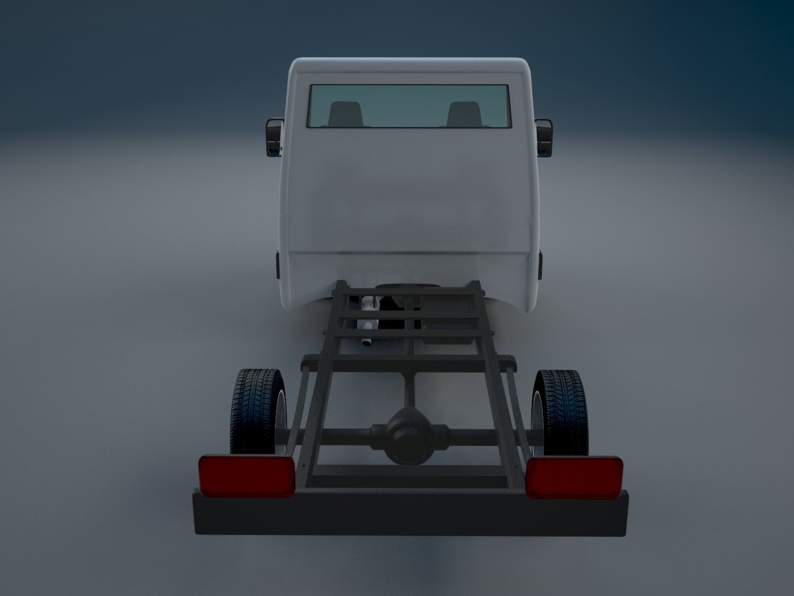 Mercedes Benz Sprinter chassis base model 2014-2017 3D model_10