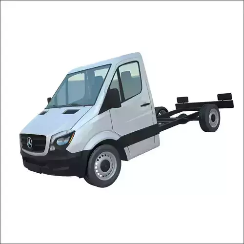 Mercedes Benz Sprinter chassis base model 2014-2017 3D model