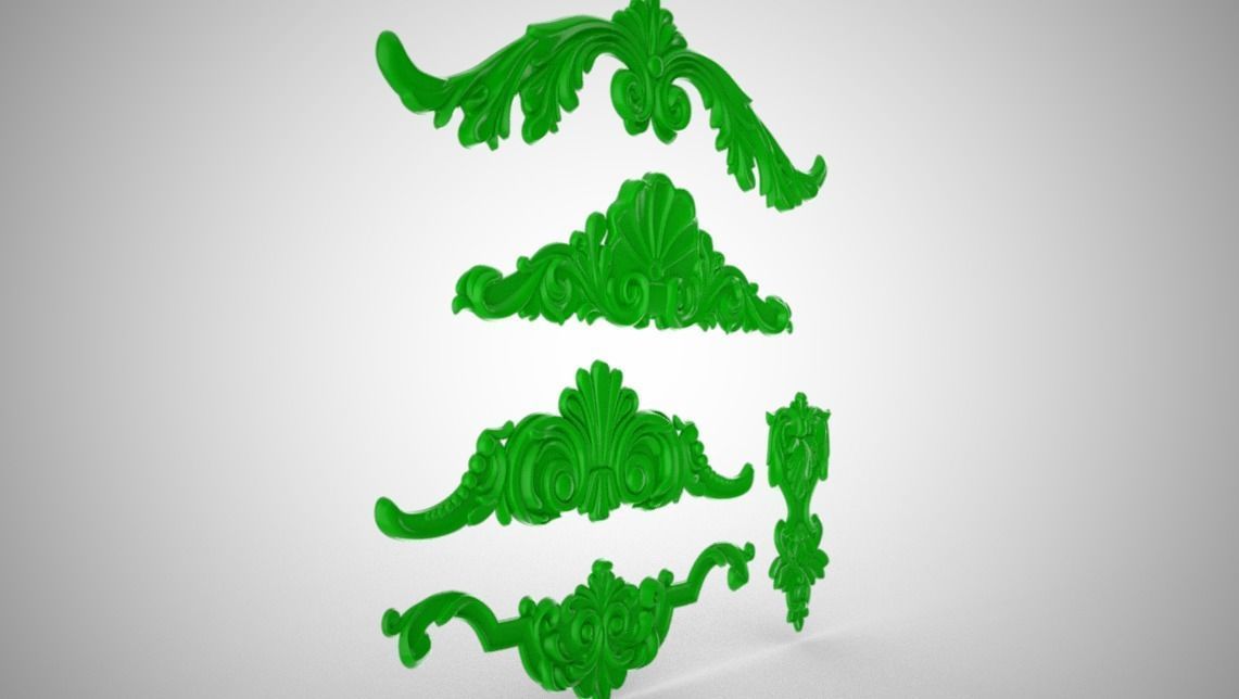 Carving Ornamentation 3D print model_11