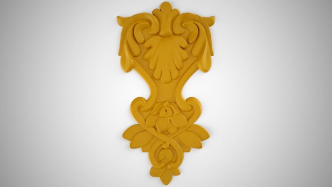 Carving Ornamentation 3D print model_8