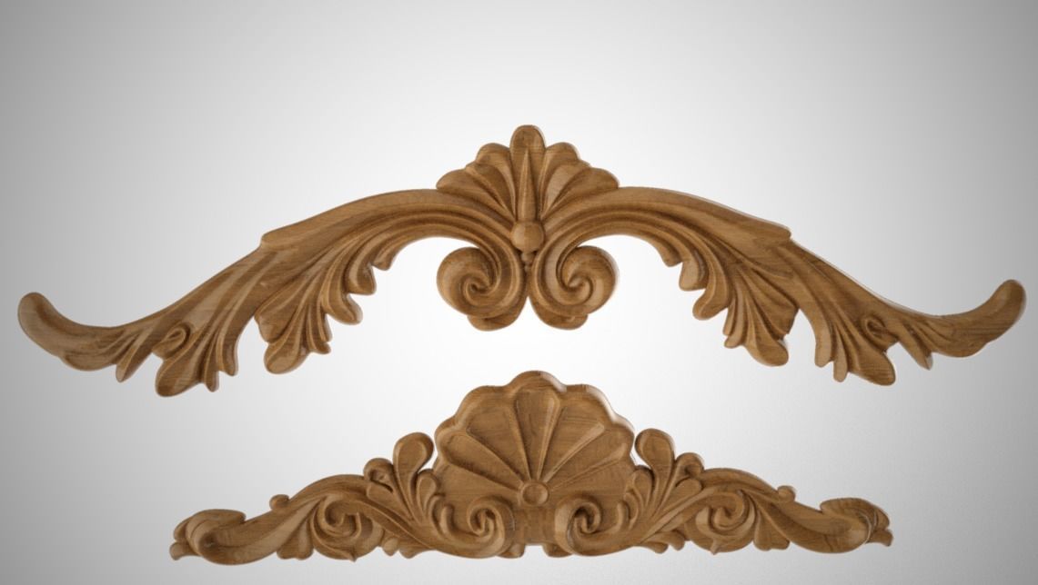 Carving Ornamentation 3D print model_6