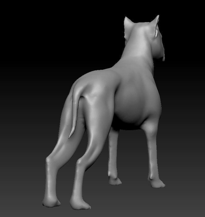 Argentine Dogo 3D print model_20