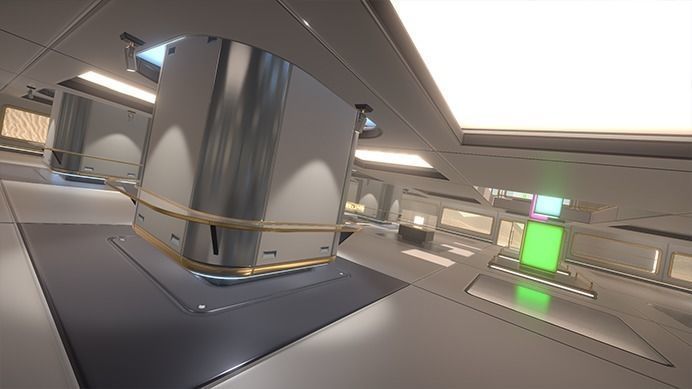 3D Showroom Level Kit Vol 5 Low-poly 3D model_3