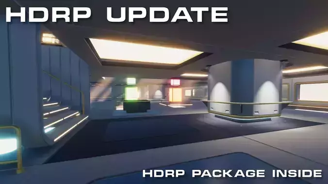 3D Showroom Level Kit Vol 5 Low-poly 3D model