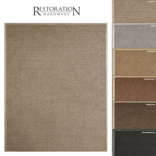 Belgian Double Weave Sisal Rug RH carpet 3D model