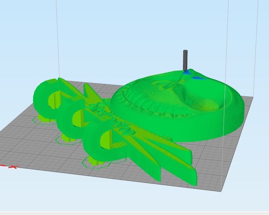 Jack Skellington KeyHolder 3D print model_9