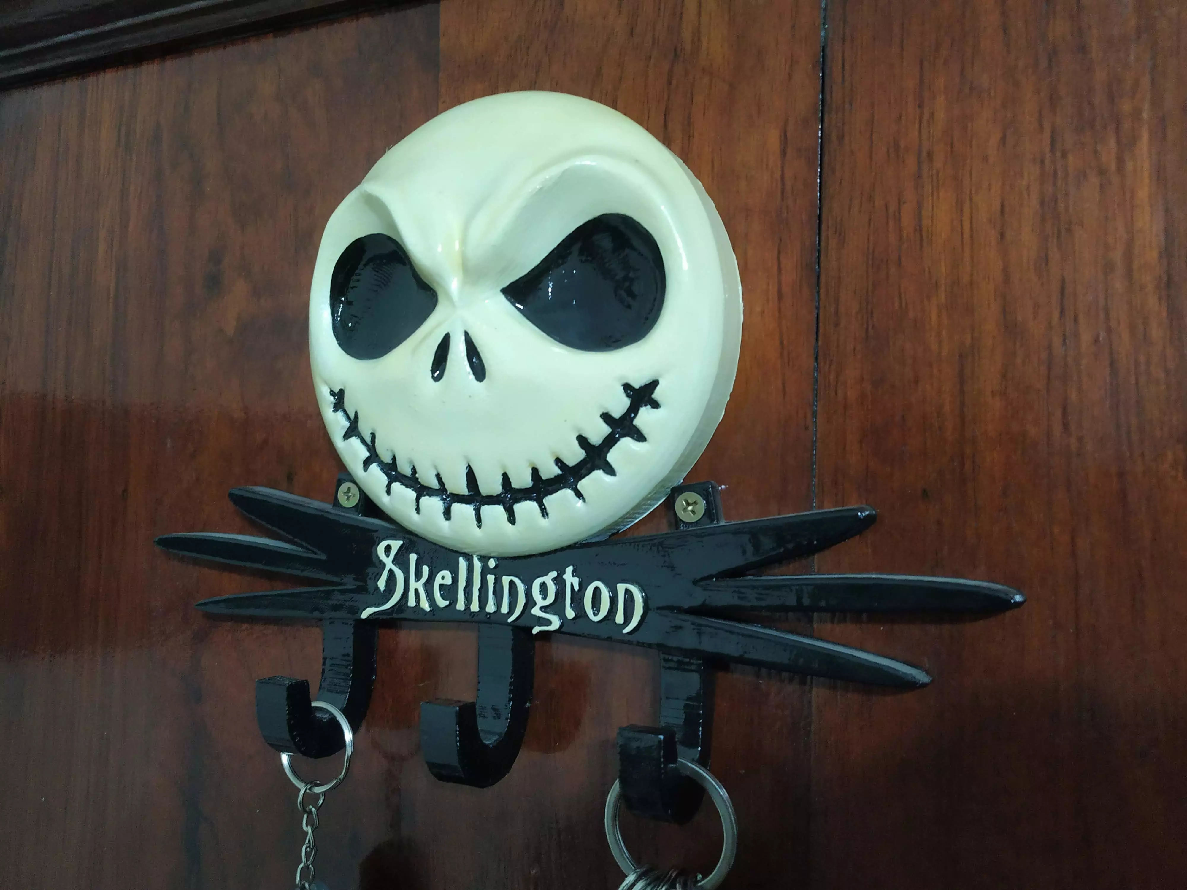 Jack Skellington KeyHolder 3D print model_0