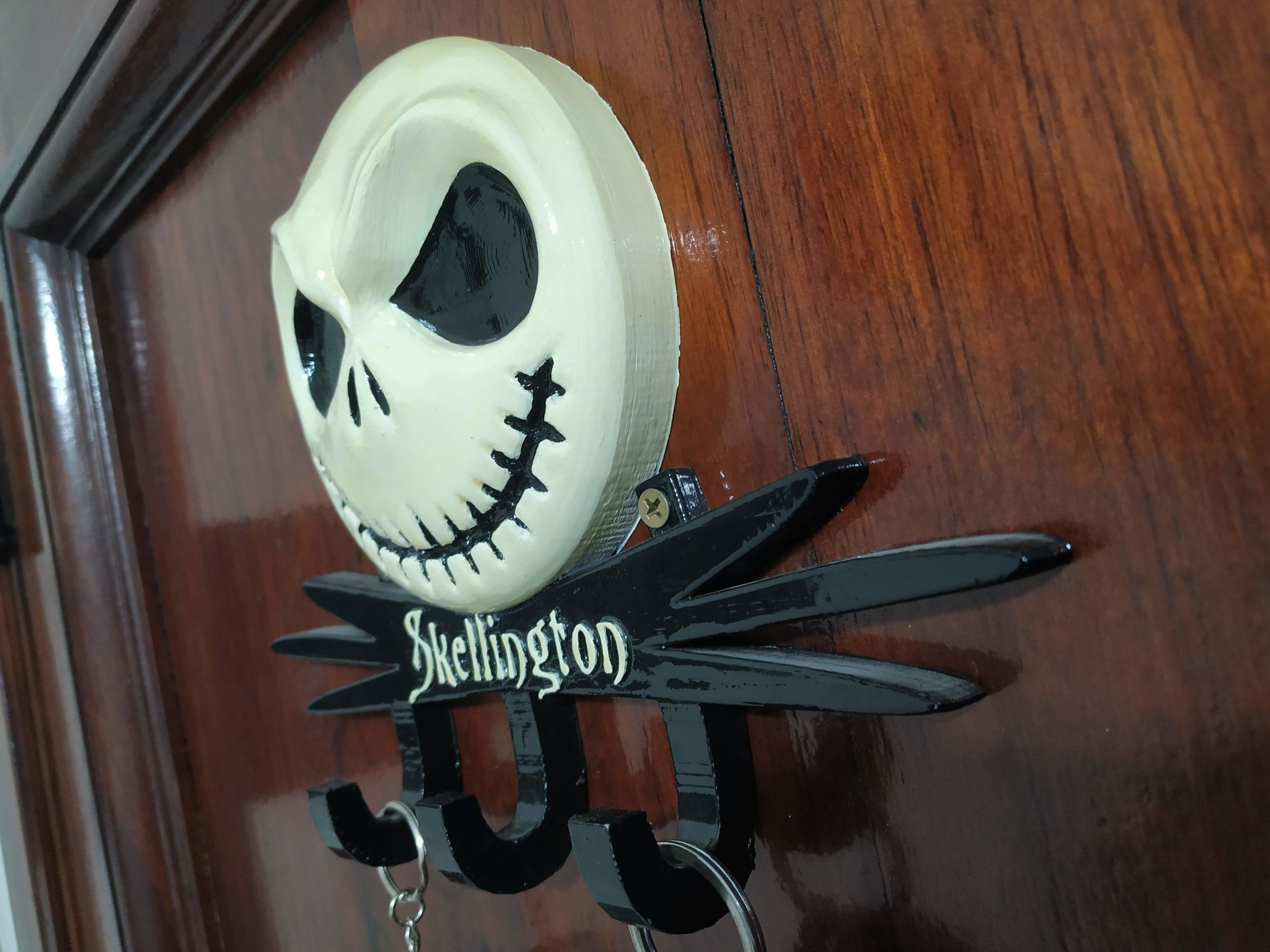 Jack Skellington KeyHolder 3D print model_5