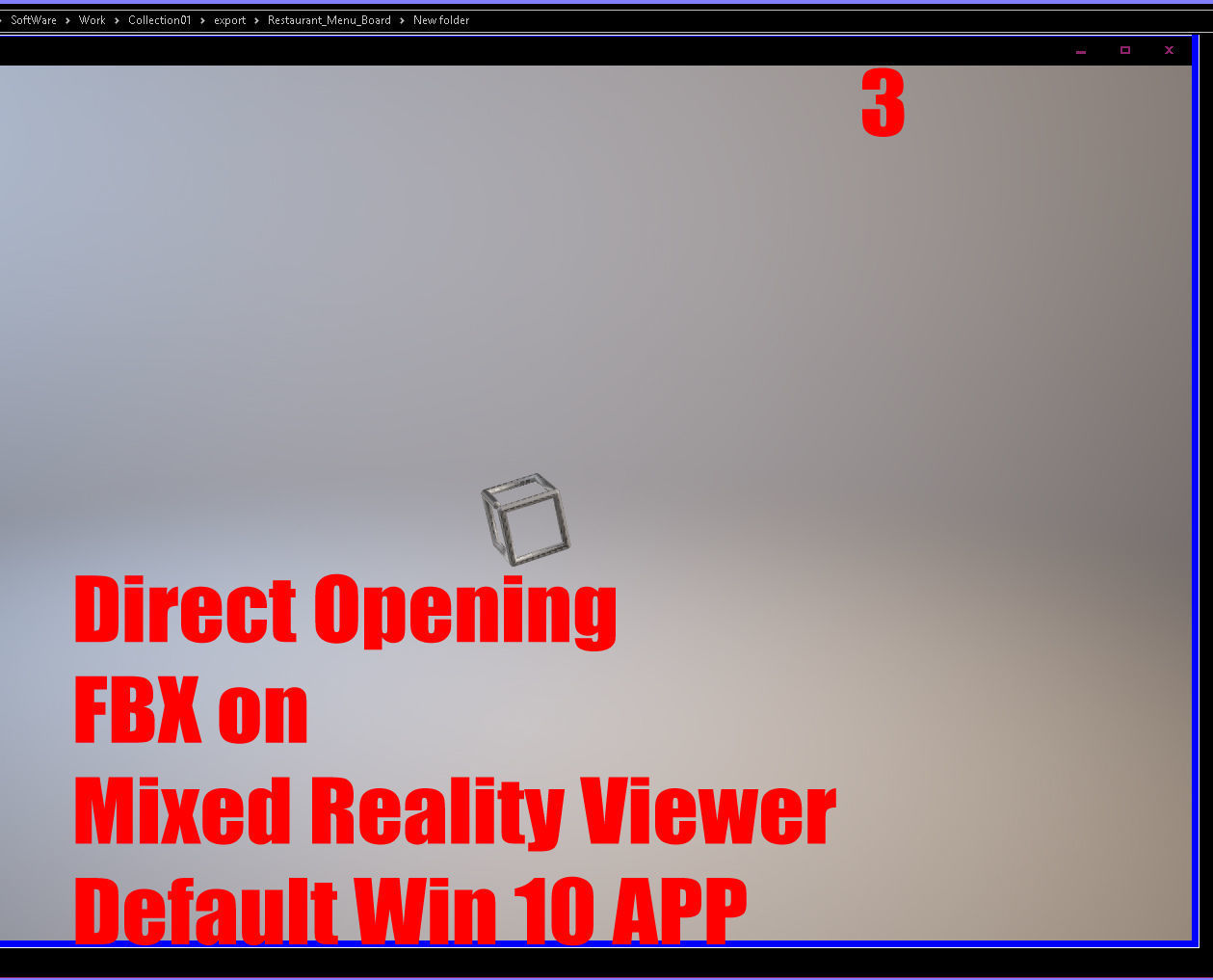 Sidewalk chalkboard- PBR  Game-Ready Low-poly 3D model_6