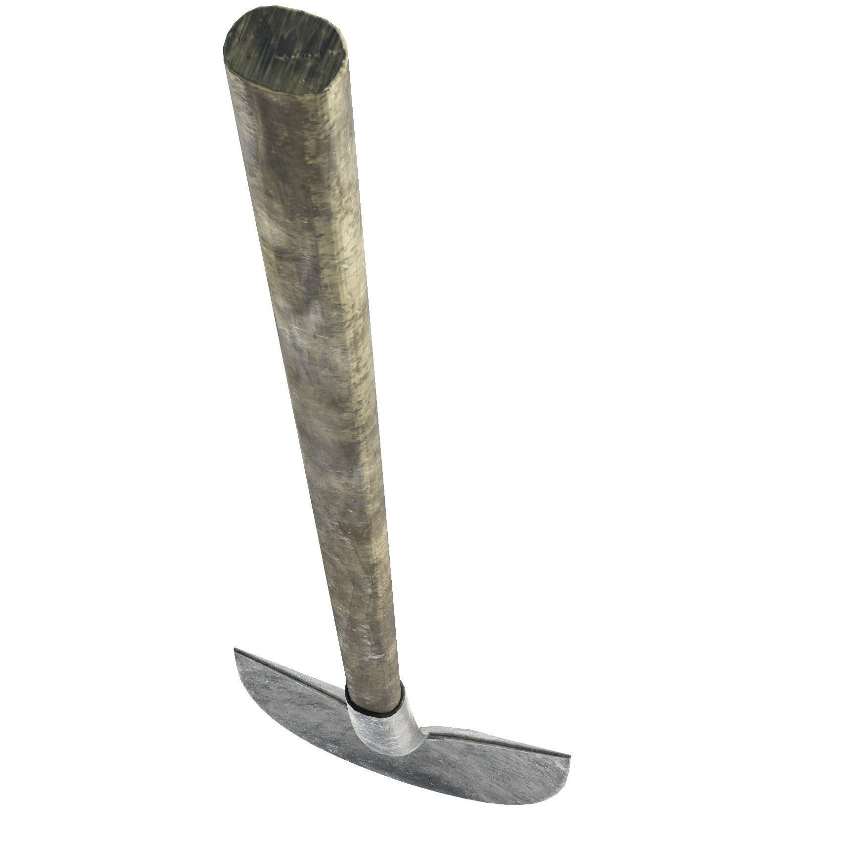shovel metal Low-poly 3D model_6