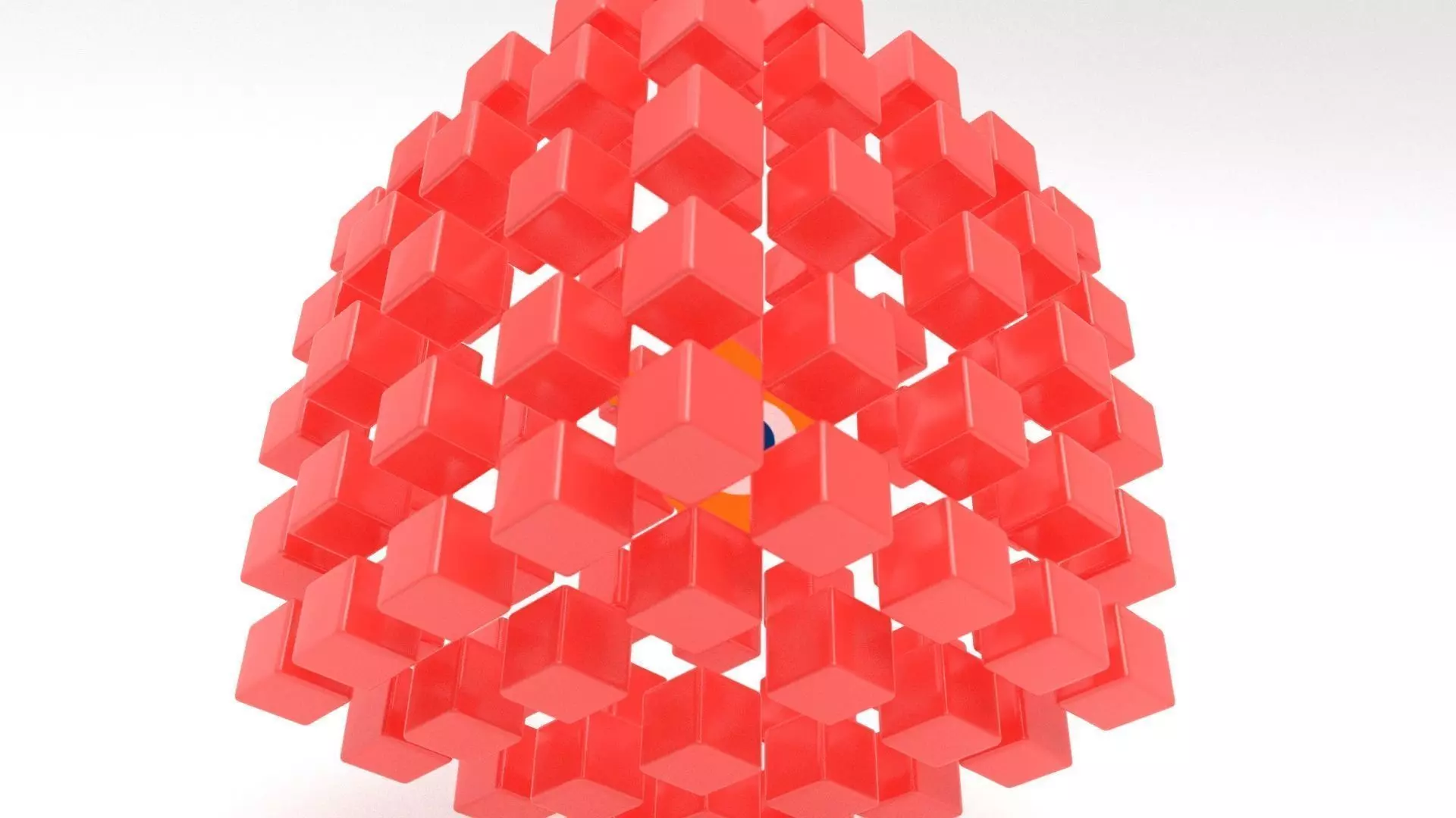 Flexable Logo Animation Template Low-poly 3D model