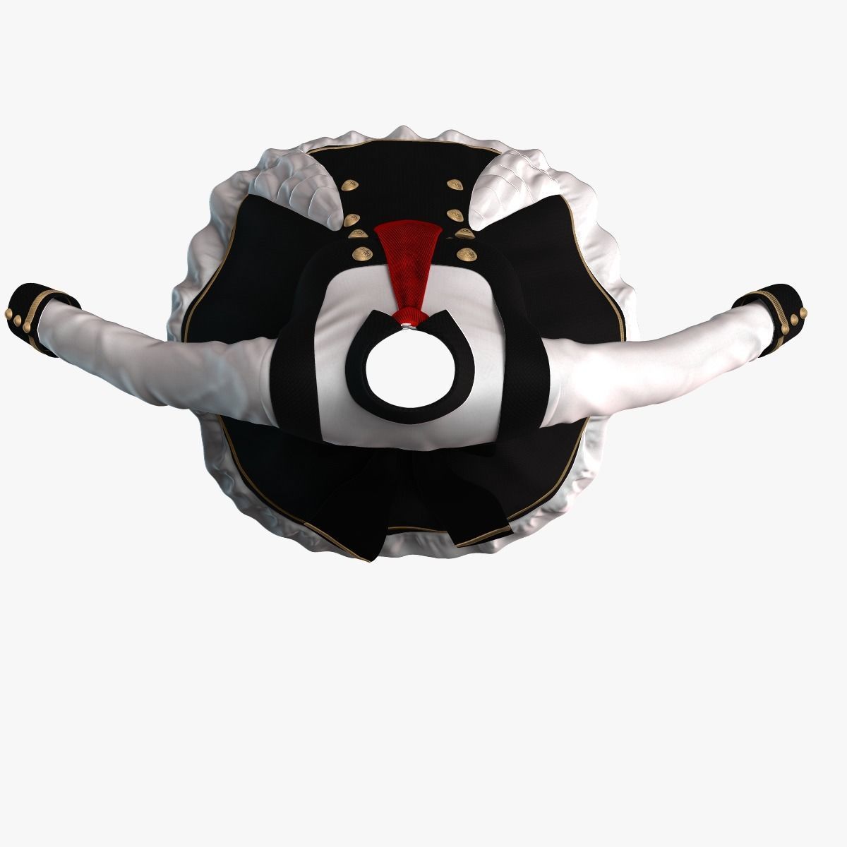 Lolita Dress 3D model_11
