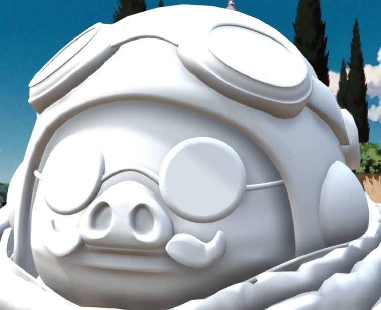 Porco Rosso from Kurenai no Buta 3D print model_3