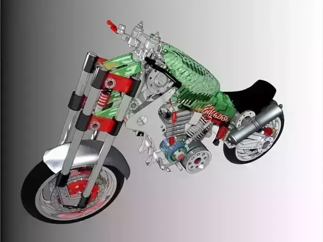 Prototipo Chassis Motorcycle