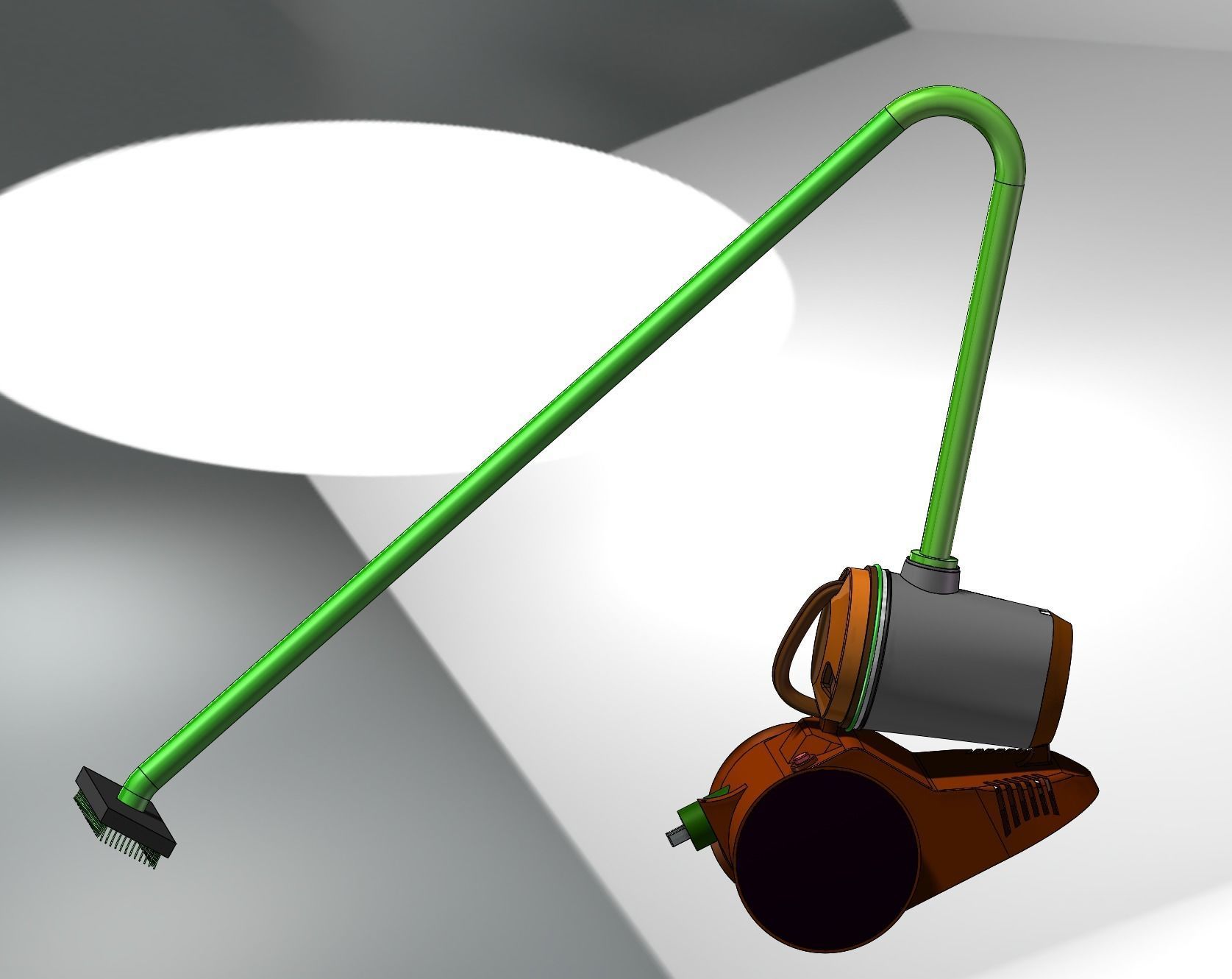 Dust collector 3D model_1