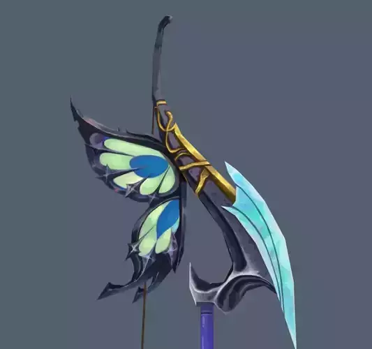 Danbee360 Weapon001 Low-poly 3D model