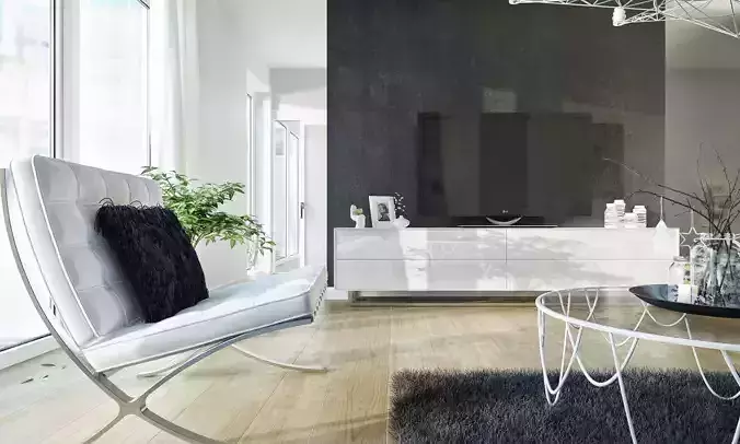 Living room 3D model