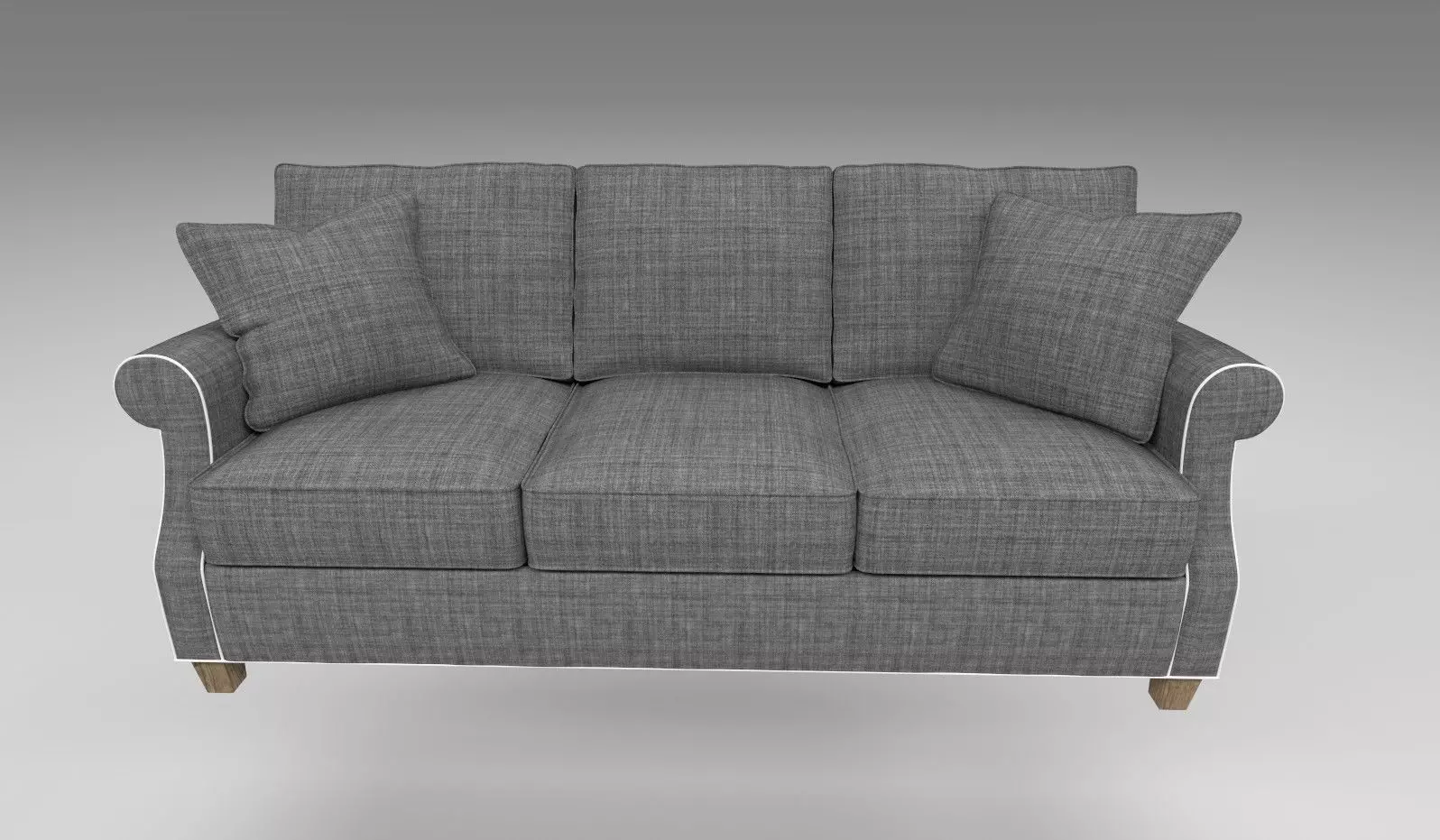 Highly detailed sofa 3D model with 4k textures 3D model_0