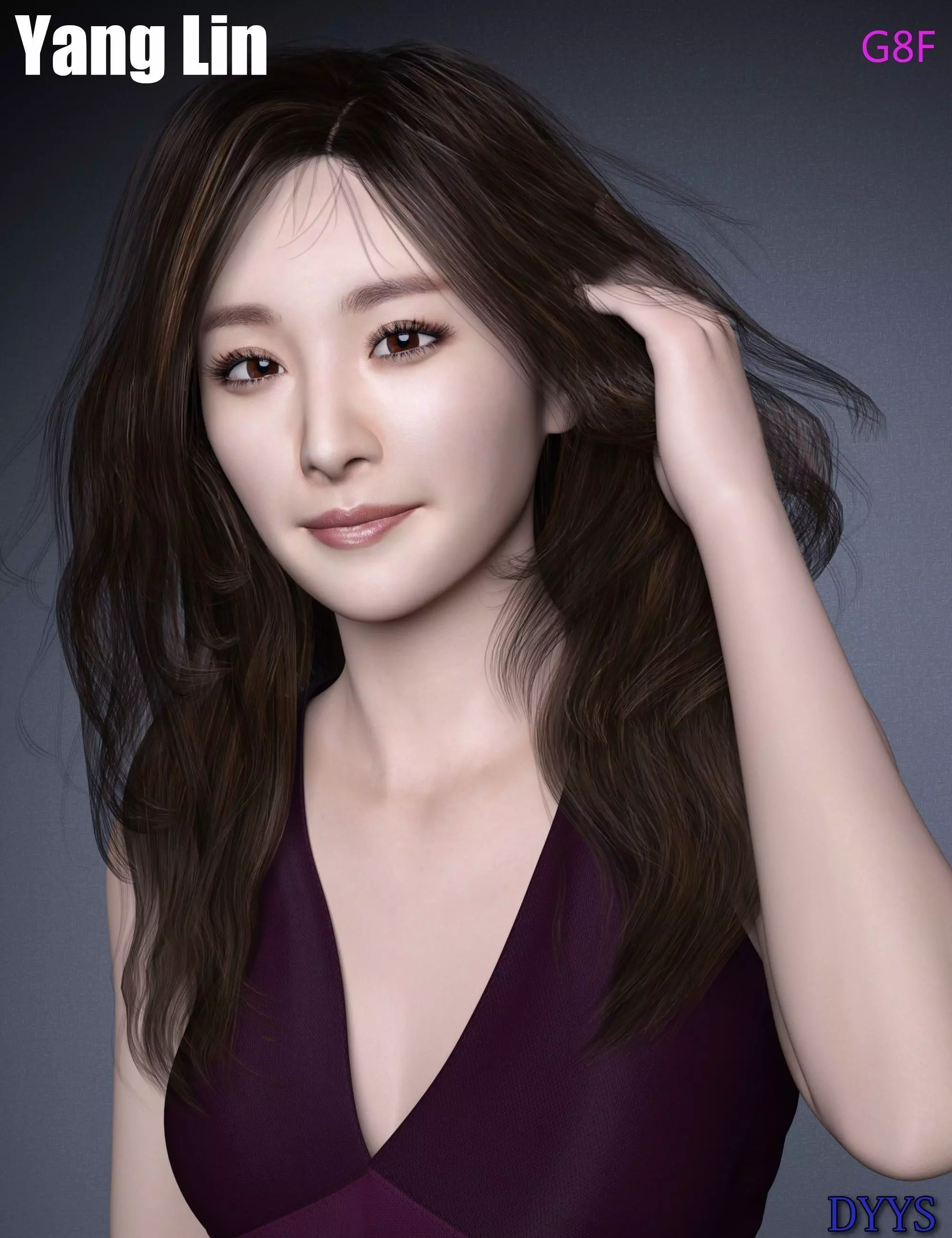 Yang Lin For G8F 3D model_0