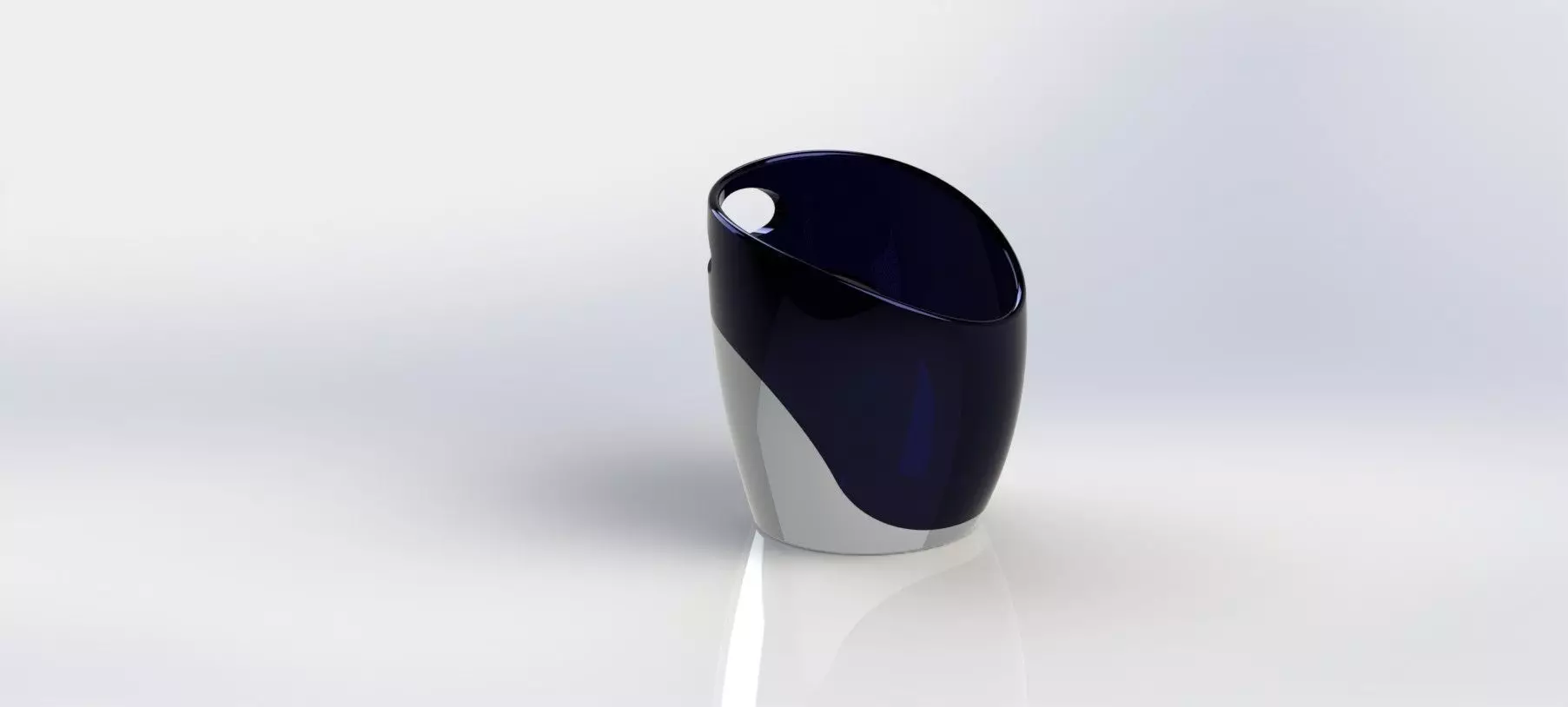 secchio vase Free 3D model