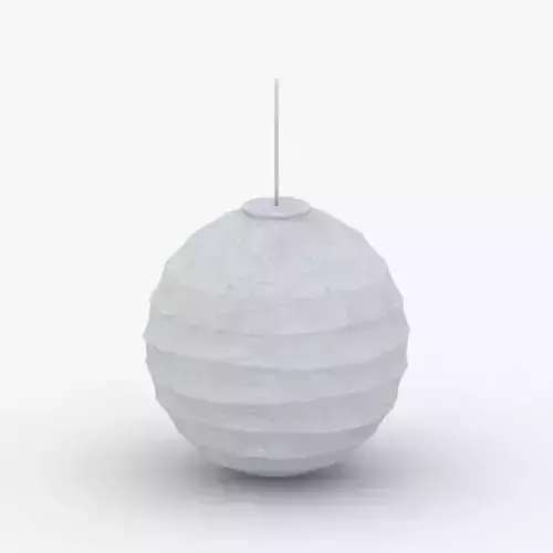 1510 - Hanging Lamp Low-poly 3D model