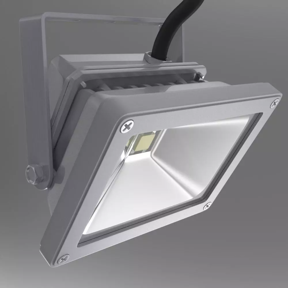 Exterior LED light 3D model