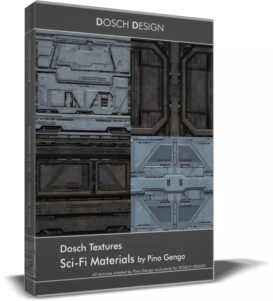 DOSCH Textures - SciFi Materials Texture