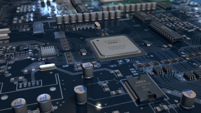 circuit board 3D model