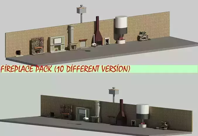 Fire Place PACK
