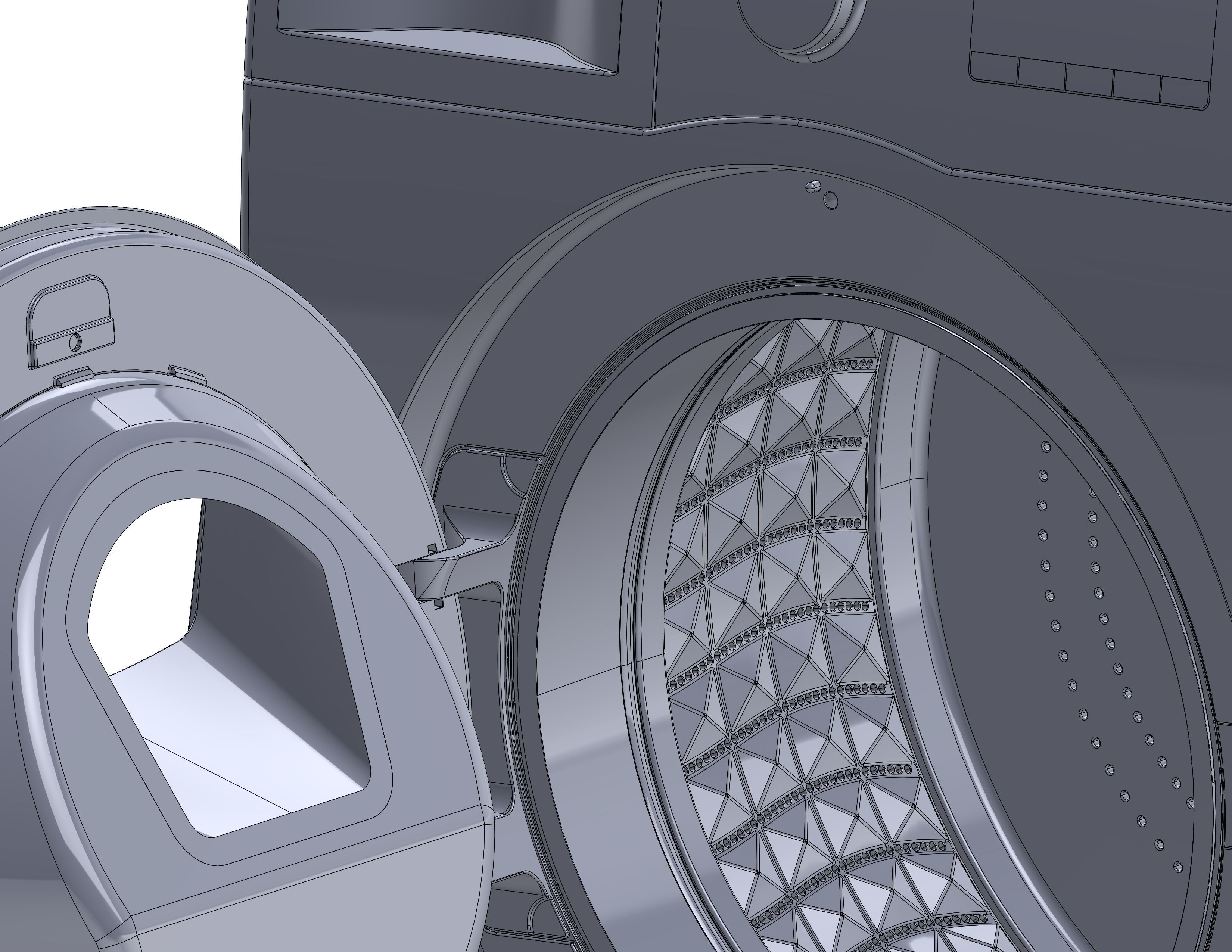 samsung washmachine 3D model_9