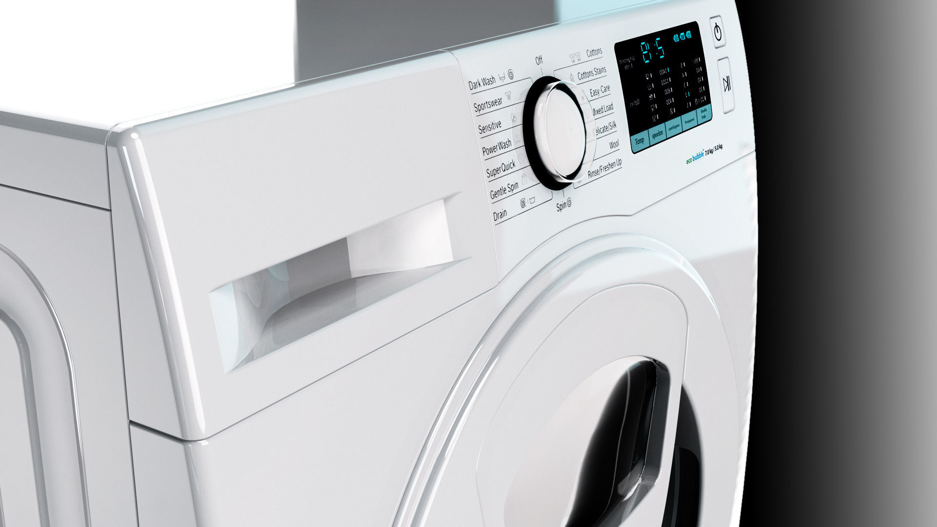 samsung washmachine 3D model_5