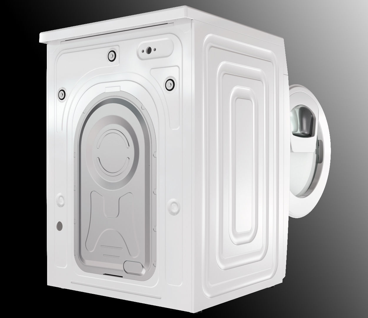 samsung washmachine 3D model_4