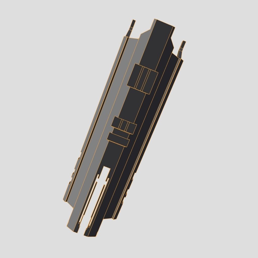 Detailed Kitbash Set 3D model_7