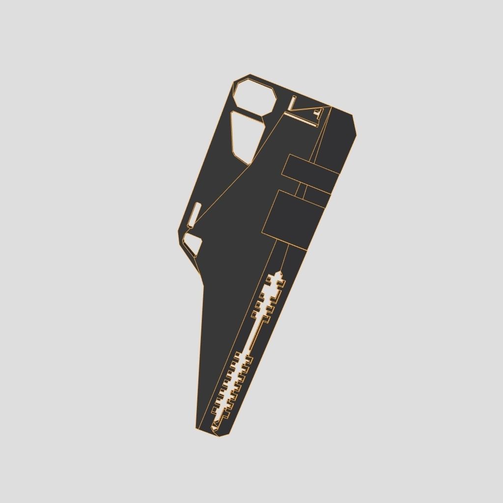 Detailed Kitbash Set 3D model_11