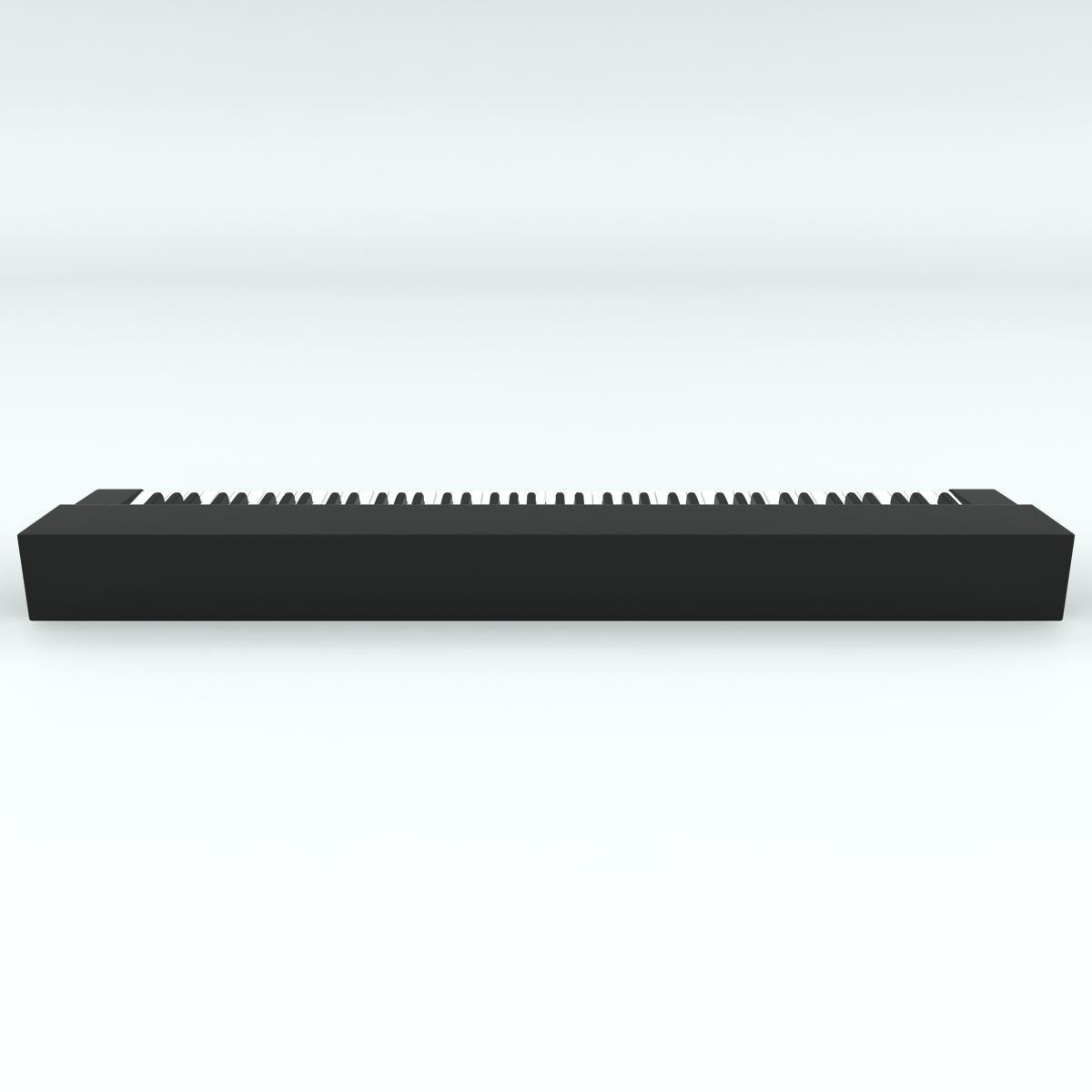 88 Key-Piano Keyboard Base 3D model_4