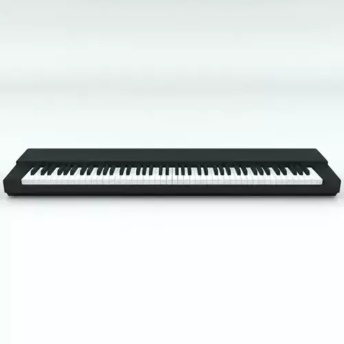 88 Key-Piano Keyboard Base 3D model