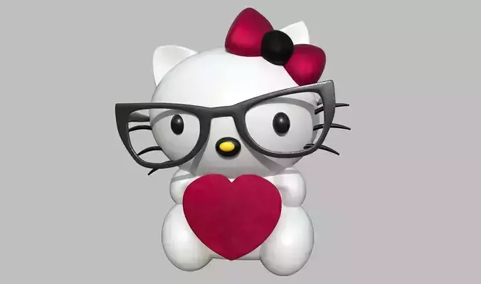 Hello Kitty HighPoly
