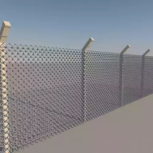 Low Poly Wire Mesh Low-poly 3D model