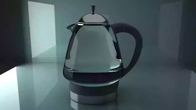 Modern glass and plastic Electric Kettle