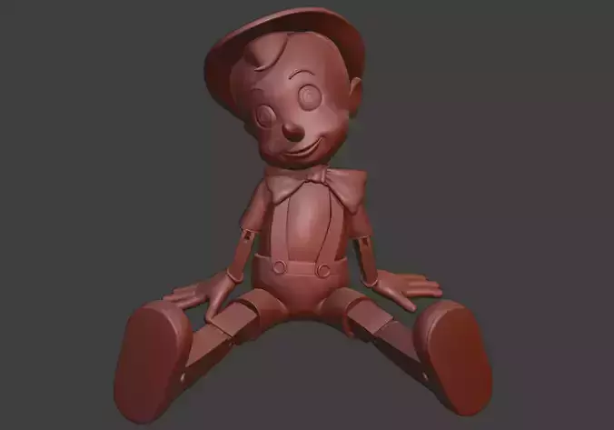 Pinocchio Seated