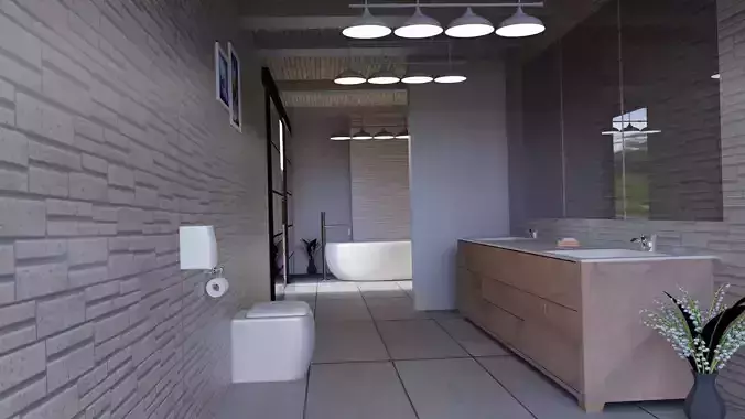 Serene Luxe Bathroom