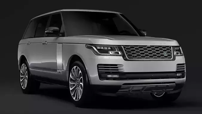 Range Rover Vogue SE LWB L405 2018 3D model